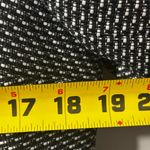 Ann Taylor  Dress Size XS Black Ivory Abstract Faux Wrap 3/4 Sleeve Career Photo 8