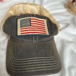 American Flag Trucker Hat Blue Photo 2