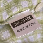 Dear Georgie Women's Romper Green Gingham M Size M Photo 4