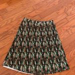Jaclyn Smith -  medium multicolor‎ skirt Brown Green Tan Nylon Fall Pencil medium Photo 2