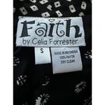 Faith by Celia Forrester Retro Patchwork Vest Size Small Purple Photo 1