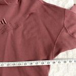 Adidas Rosa Pink Embroidered ALL SZN French Terry 3-Stripes Oversized Hoodie S Photo 6