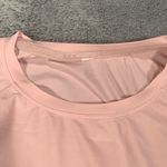 Lululemon  Athletica Light Pink Short Sleeve Tee Photo 3