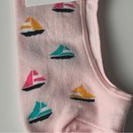 J.Crew Womens No Show Summer Seasonal Sailboat Printed Style Socks NWT Photo 1