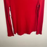 Sonoma  Henley Top Hyplad Red Long Sleeve V-Neck XS Photo 6