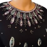 Terence Nolder for Quorum Vintage 70s Rare Beaded Sequin Formal Luxury Dress Size 14 Photo 2