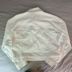 Abercrombie & Fitch  White Denim Jacket, Size Medium Photo 8