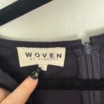 Woven by Synergy Women’s XL Black Minimalist Dress Organic Cotton Sustainable Photo 2