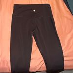 Lululemon  high rise align crop 23” leggings in espresso brown size 10 Photo 3