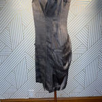 Karen Millen Brown Silk Snake Vest Style Dress Photo 6