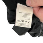 Nanushka Roberta Black Faux Leather Mini Shirt Dress Western Size Medium Photo 14