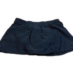 Aqua Green  Women's UPF 50 Black Split at Hem Swim Skirt - Size XL - NWT Photo 3