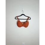 Victoria's Secret  Pink Crinkle High-Waist Shortie Bikini Amber Clay Size L Photo 5