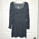 Madewell  NWT Mini Dress Square Neck Ditsy Floral Print‎ Size 2 Photo 1