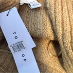 Topshop Long Cardigan sweater in Camel size S Small US 4-6 slouch pockets NWT Photo 8