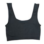 Set Active  Sculptflex Box Cut Bra Women’s XS Espresso Lounge Stretch Ribbed Photo 2