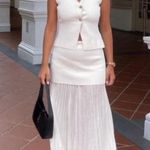 ZARA NWT MIXED PLEATED KNIT SKIRT SIZE S Photo 5