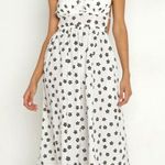 For Love & Lemons Brenda Daisy Floral Midi Dress Photo 0