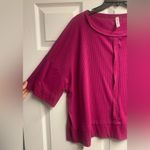 Zenana Outfitters Boutique Hot Pink Top Size Large Photo 1