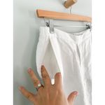 Madewell | NWT Pull-On Barrel Pants in 100% Linen in Salt | Sz S Photo 3