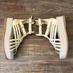 Sam Edelman Nicki Gladiator Sandals Size 6.5 Tan Leather Strappy Platform Photo 3