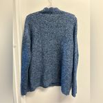 st. john's bay  Blue Tweed Mock Neck Sweater Photo 2
