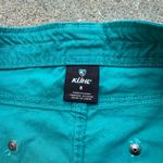 Kuhl  Splash Emerald Sea Teal Blue Womens Hiking Shorts Pockets Size 8 Photo 4
