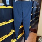 Soft Surroundings  Black Ruched Full Length Leggings Size Large Photo 8