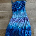 Urban Outfitters  - Tie Dye Mini Slip Dress in Blue Photo 3