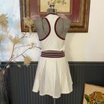 Nike  Court Dri-Fit Slam Tennis Dress Back Cut Out Mesh Pleats - Sz XL 🧡🎀 Photo 8