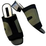 Sanctuary NWOT Rumble Slide Sandals Green Black Size 8 Photo 0
