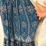 Anthropologie  Sasha Ruffled Maxi Dress made in India size S NWT Photo 8