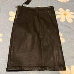 RtA Black Leather Pencil Skirt Size 4 Photo 1