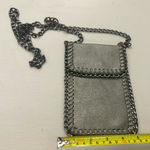 Phone pouch Chic Gray Chain Crossbody Pouch for phone or… Photo 0