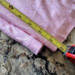 Vintage Movie Star Pink House Coat Robe Size Medium Ruffled Flower Embroidered Photo 8