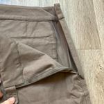 Eileen Fisher  Organic Cotton Brown Slim Knit Ankle Pants Size S Photo 4