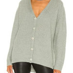 All Saints Green Bay Leanne Oversized Knit Cardigan Sweater Wool & Alpaca Medium Photo 0