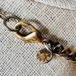 J.Crew  Gold Rhinestone Crystal Cluster Statement Padgent Wedding Necklace Photo 3