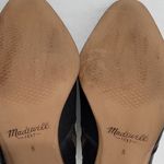 Madewell  Black Ankle Boots with Brown Heel Photo 8