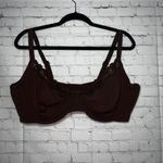 SKIMS  Fits Everybody Lace Underwire Comfort T-Shirt Bra Cocoa Brown 44DD NWT Photo 1