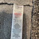 Pretty Little Thing NWT Grey Bobble Denim Corset Crop Top Zipper Back US Size 8 Photo 12