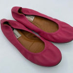 LANVIN Paris Pebbled Leather‎ Magenta Pink Ballet Flats size 35.5 US 5 luxury Photo 0