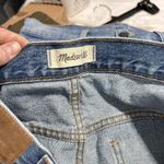 Madewell Jeans Womens 32 Blue Low-Slung Straight 100% Cotton Button Fly USA Photo 5