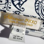 Collections BONGO Navy & White Paisley Wrap Dress Photo 5