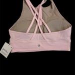 Lululemon *NWT, , Women, Energy High Neck Bra with Zip, Sz 8, Soft Pink B … Photo 7