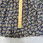 Karin Stevens Floral Dress Rayon Lace Trim Pockets Petite 14 Career Party Boho Photo 11