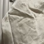 Reformation π NWT 100% Silk Roe Puff Sleeve Shirred Blouse in Champagne Gold Photo 11