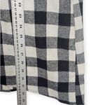 Hyfve Black & White Buffalo Plaid Button Photo 5