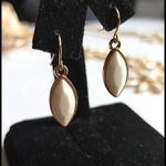 Crème Flower Necklace Earrings Set Gold Photo 4