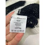 Brandy Melville Black White Striped Mohair Blend Boat Neck Sweater One Size New Photo 6